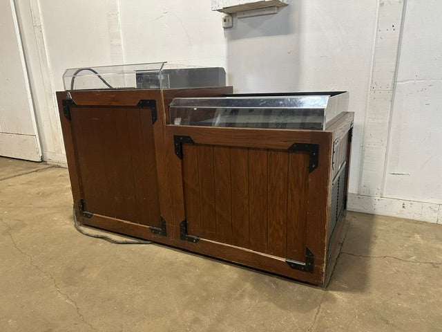 "SOUTHERN CASE ARTS SARBIN02" 2 SECTION REFRIGERATED PRODUCE MERCHANDISER 1PH