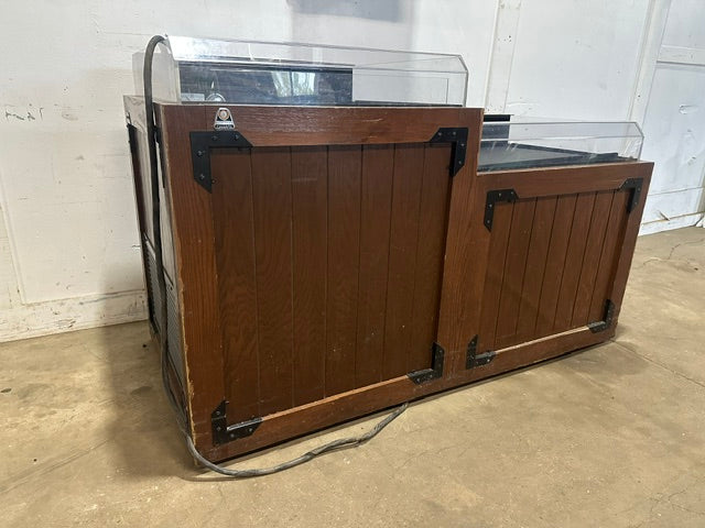"SOUTHERN CASE ARTS SARBIN02" 2 SECTION REFRIGERATED PRODUCE MERCHANDISER 1PH