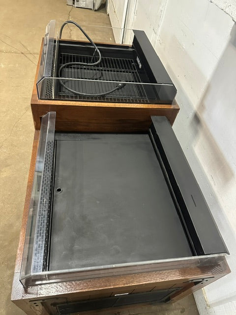"SOUTHERN CASE ARTS SARBIN02" 2 SECTION REFRIGERATED PRODUCE MERCHANDISER 1PH
