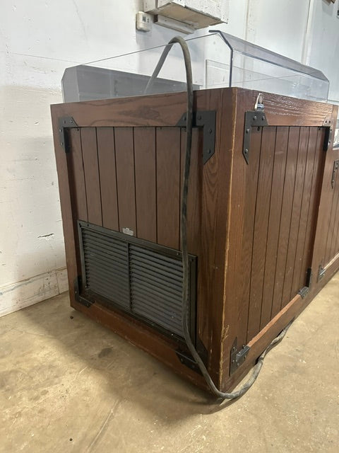 "SOUTHERN CASE ARTS SARBIN02" 2 SECTION REFRIGERATED PRODUCE MERCHANDISER 1PH