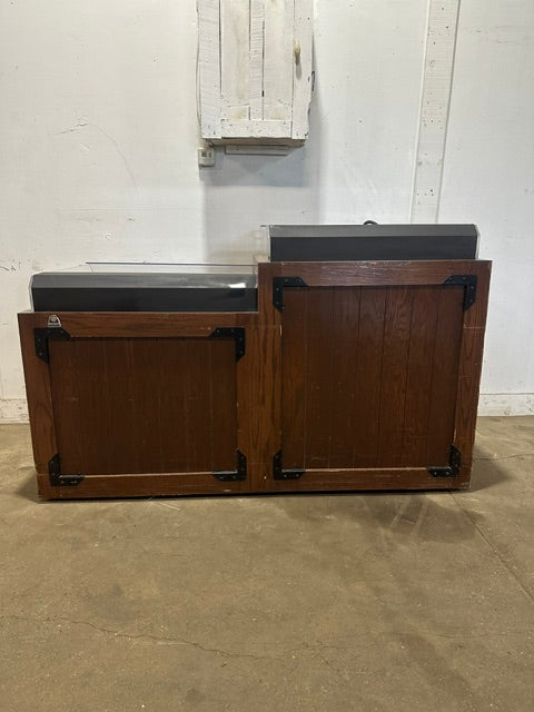 "SOUTHERN CASE ARTS SARBIN02" 2 SECTION REFRIGERATED PRODUCE MERCHANDISER 1PH