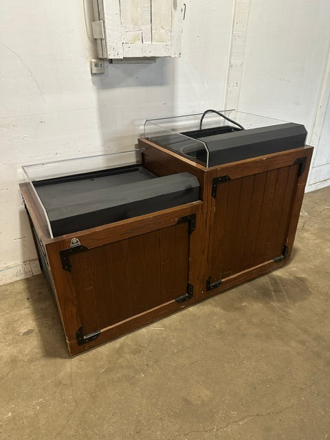 "SOUTHERN CASE ARTS SARBIN02" 2 SECTION REFRIGERATED PRODUCE MERCHANDISER 1PH