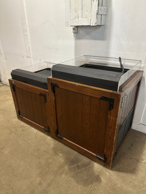 "SOUTHERN CASE ARTS SARBIN02" 2 SECTION REFRIGERATED PRODUCE MERCHANDISER 1PH