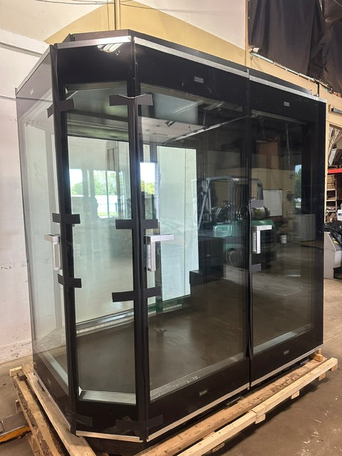 "BORGEN SYSTEM RR80"REMOTE UNIT LIGHTED 80"W FLORAL DISPLAY CASE 120V 1PH