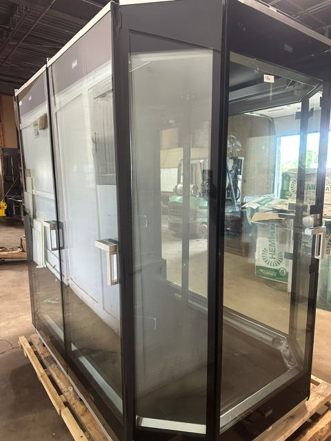 "BORGEN SYSTEM RR80"REMOTE UNIT LIGHTED 80"W FLORAL DISPLAY CASE 120V 1PH