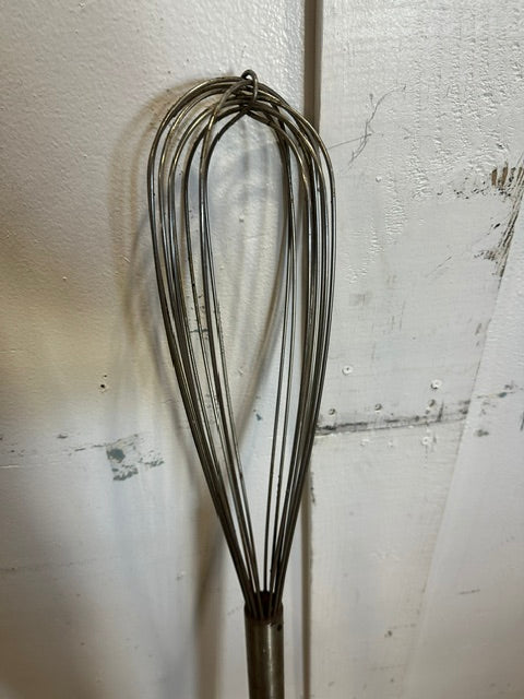 HEAVY DUTY COMMERCIAL STAINLESS STEEL48"L WHISK FOR MIXER, BAKERY USED