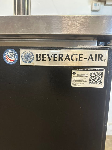 "BEVERAGE-AIR BM23-B-28" COMMERCIAL KEGERATOR BEER DISPENSER/COOLER, 115V 1PH - Second Life-Equipment-#collection_name#