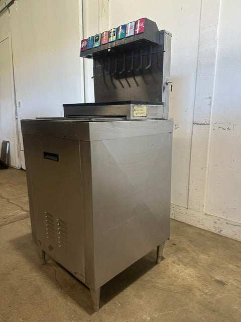 "CORNELIUS CB2323-AK"COMMERCIAL 8 HEADS SODA MACHINE W/ ICE BIN 115V