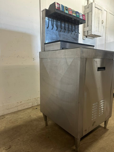 "CORNELIUS CB2323-AK"COMMERCIAL 8 HEADS SODA MACHINE W/ ICE BIN 115V