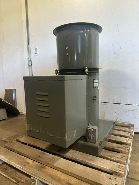 "LOREN COOK 100 TCNHU-B" HD CENTRIFUGAL BOOSTER BLOWER FAN, 1PH, 0.75HP,200V - Second Life-Equipment-#collection_name#