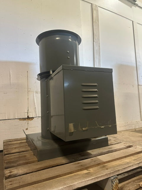 "LOREN COOK 100 TCNHU-B" HD CENTRIFUGAL BOOSTER BLOWER FAN, 1PH, 0.75HP,200V - Second Life-Equipment-#collection_name#