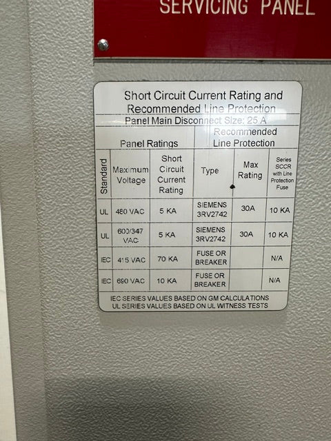 X-bar&nbsp;EC-DH22 Automation electrical control drive servo panel with a E308M heat exchange