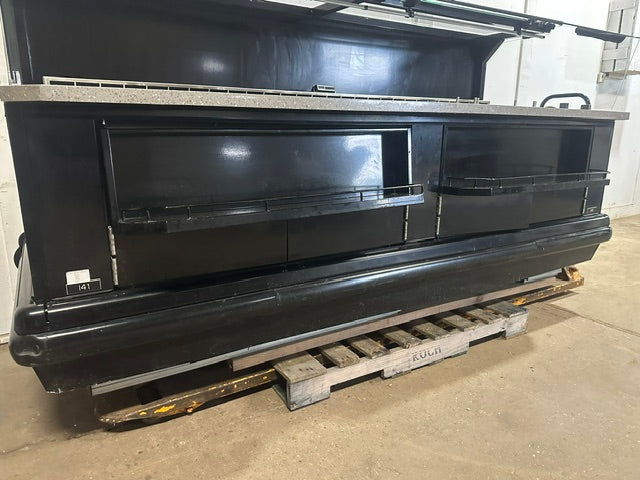 "HUSSMANN IM-04-I8-FR"H.D COMMERCIAL 98"W 7WELL REFRIGERATED DISPALY CASE 1PH