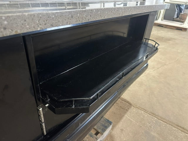 "HUSSMANN IM-04-I8-FR"H.D COMMERCIAL 98"W 7WELL REFRIGERATED DISPALY CASE 1PH