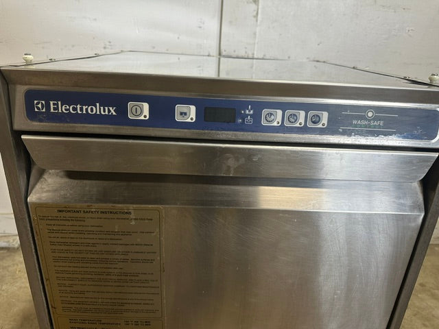 "ELECTROLUX WT30H208DU"H.D HIGH TEMP UNDERCOUNTER GLASS/DISHWASHER 208V 1PH