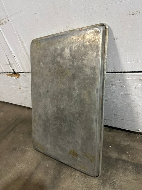 ***Lot of 60*** H.D COMMERCIAL FULL SIZE ALUMINIUM BAKING SHEET PAN WITH CART