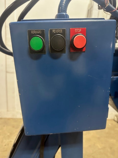 "TURBO 5475-8188"H.D INDUSTRIAL 12 INCH CHIP CONVEYOR , 1725/1425RPM, 1/4HP, 3PH