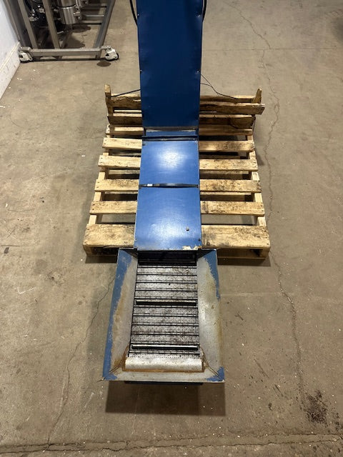 "TURBO 5475-8188"H.D INDUSTRIAL 12 INCH CHIP CONVEYOR , 1725/1425RPM, 1/4HP, 3PH