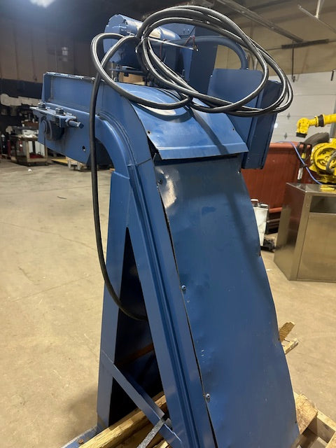 "TURBO 5475-8188"H.D INDUSTRIAL 12 INCH CHIP CONVEYOR , 1725/1425RPM, 1/4HP, 3PH