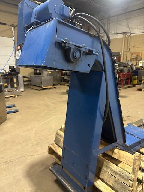 "TURBO 5475-8188"H.D INDUSTRIAL 12 INCH CHIP CONVEYOR , 1725/1425RPM, 1/4HP, 3PH