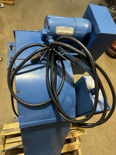 "TURBO 5475-8188"H.D INDUSTRIAL 12 INCH CHIP CONVEYOR , 1725/1425RPM, 1/4HP, 3PH