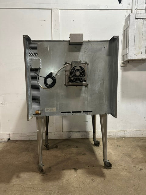 "IMPERIAL ICVG-1"H.D COMMERCIAL N GAS CONVECTION OVEN ON CASTER, 70,000 BTU/HR