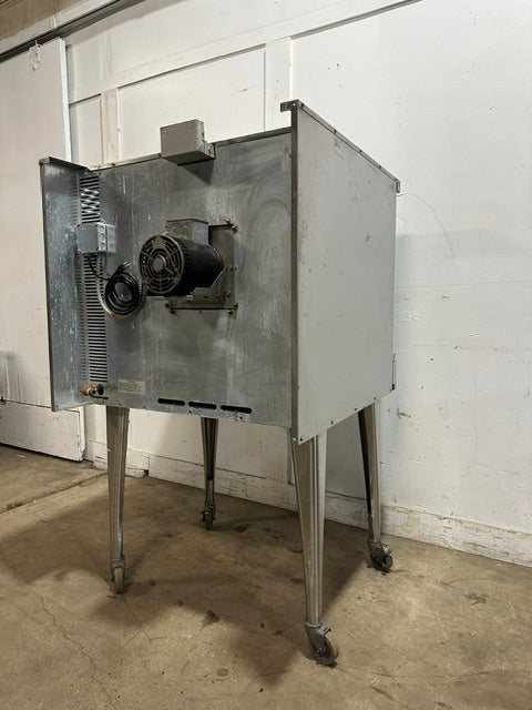 "IMPERIAL ICVG-1"H.D COMMERCIAL N GAS CONVECTION OVEN ON CASTER, 70,000 BTU/HR