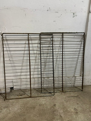 **LOT OF 2** OEM IMPERIAL CONVECTION OVEN RACKS FOR MODEL ICVG-1 NATURAL GAS