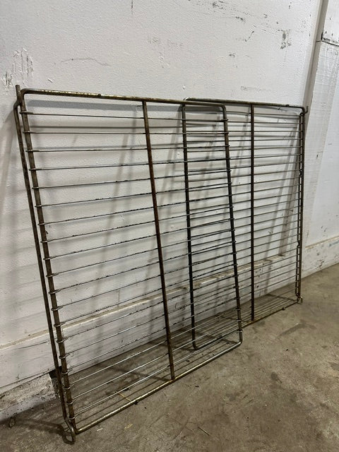 **LOT OF 2** OEM IMPERIAL CONVECTION OVEN RACKS FOR MODEL ICVG-1 NATURAL GAS