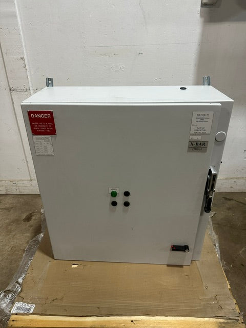 X-bar ECS-4336-TT Automation electrical control drive panel, 480V 3PH