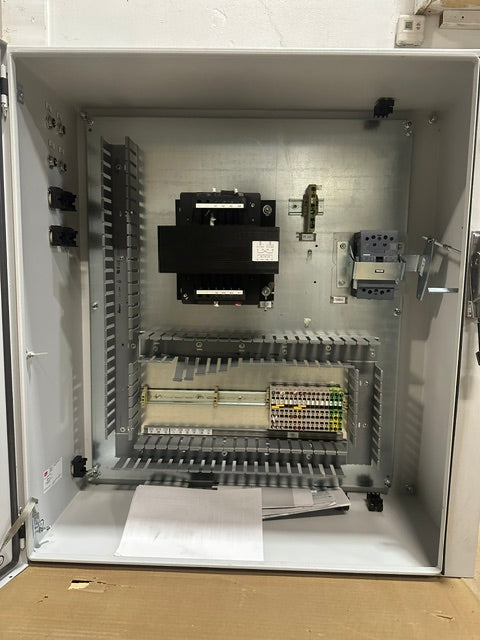 X-bar ECS-4336-TT Automation electrical control drive panel, 480V 3PH