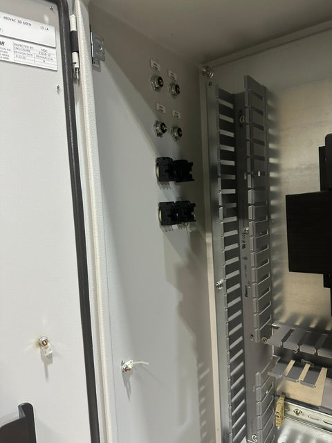 X-bar ECS-4336-TT Automation electrical control drive panel, 480V 3PH