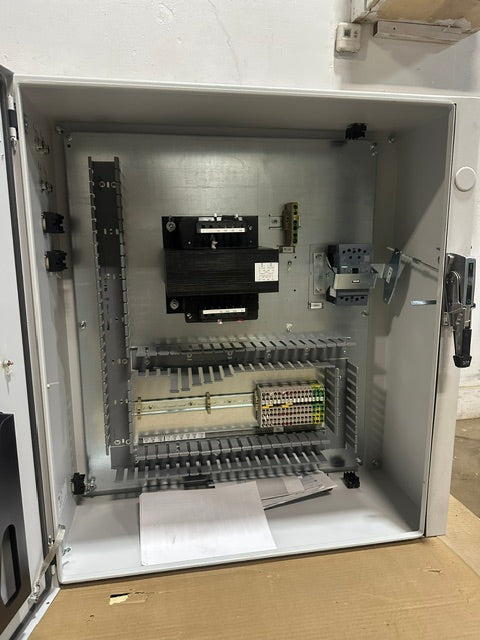X-bar ECS-4336-TT Automation electrical control drive panel, 480V 3PH