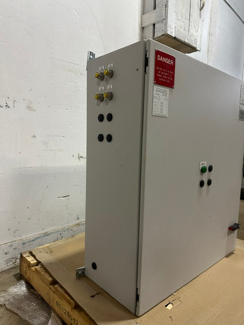 X-bar ECS-4336-TT Automation electrical control drive panel, 480V 3PH