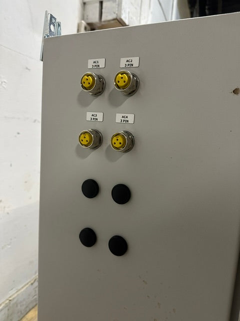 X-bar ECS-4336-TT Automation electrical control drive panel, 480V 3PH