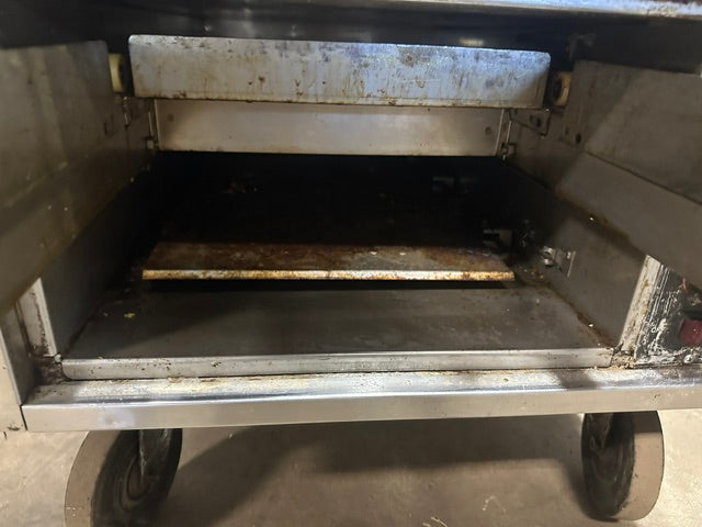 "HATCO HWD SERIES " H.D COMMERCIAL TWO DRAWERS FOOD WARMER ON CART