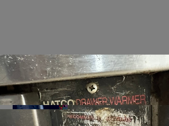 "HATCO HWD SERIES " H.D COMMERCIAL TWO DRAWERS FOOD WARMER ON CART
