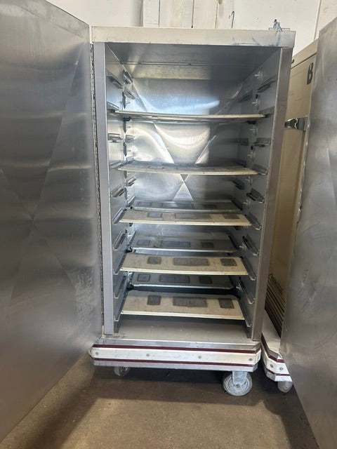 *LOT OF 2* "Aladdin C420DRS"COMMERCIAL Heated Food Cart Serving Station 220-240V