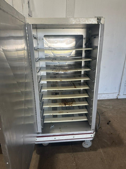 *LOT OF 2* "Aladdin C420DRS"COMMERCIAL Heated Food Cart Serving Station 220-240V