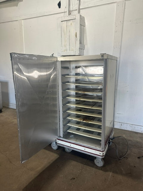 *LOT OF 2* "Aladdin C420DRS"COMMERCIAL Heated Food Cart Serving Station 220-240V