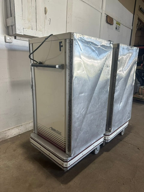 *LOT OF 2* "Aladdin C420DRS"COMMERCIAL Heated Food Cart Serving Station 220-240V