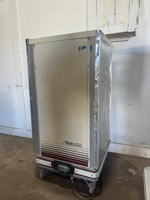 *LOT OF 2* "Aladdin C420DRS"COMMERCIAL Heated Food Cart Serving Station 220-240V