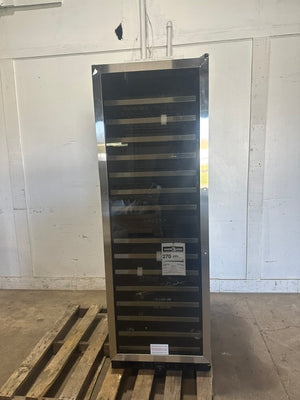 "VINOTEMP EL-142SDST" COMMERCIAL 155- BOTTLE DUAL ZONE LIGHTED WINE COOLER ,1PH