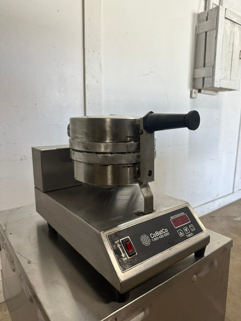 "COBATCO MD10SSE-1" COMMERCIAL ELECTRIC WAFFLE CONE MAKER IRON NONSTICK 1PH
