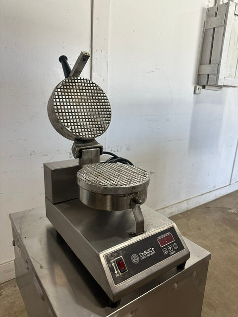 "COBATCO MD10SSE-1" COMMERCIAL ELECTRIC WAFFLE CONE MAKER IRON NONSTICK 1PH