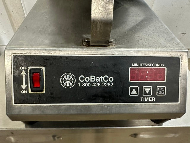 "COBATCO MD10SSE-1" COMMERCIAL ELECTRIC WAFFLE CONE MAKER IRON NONSTICK 1PH