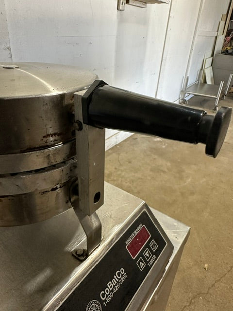 "COBATCO MD10SSE-1" COMMERCIAL ELECTRIC WAFFLE CONE MAKER IRON NONSTICK 1PH