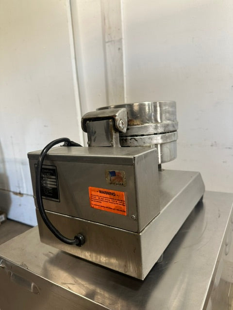 "COBATCO MD10SSE-1" COMMERCIAL ELECTRIC WAFFLE CONE MAKER IRON NONSTICK 1PH