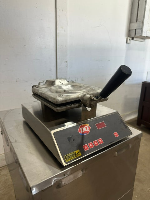 "CARBON CS-PGM" COMMERCIAL ELECTRIC 9"D WAFFLE CONE MAKER IRON NONSTICK 1PH