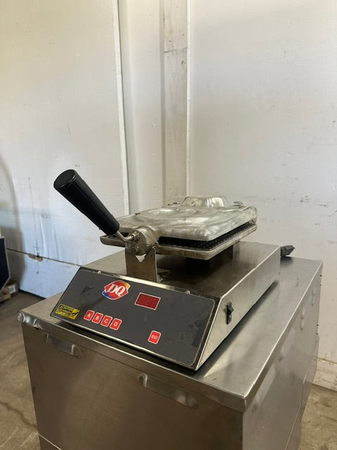 "CARBON CS-PGM" COMMERCIAL ELECTRIC 9"D WAFFLE CONE MAKER IRON NONSTICK 1PH